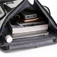 Sac à dos unisexe grande capacité pour lycéens et collégiens, nouvelle mode 2023, pour ordinateur portable, en tissu Oxford imperméable, avec ceinture à coussin d'air