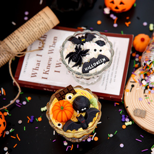 Halloween Skull Cup <b>Candle</b> Blood Orange Scent Dessert Style Aromatherapy <b>Gift</b> Party - Product Image 5