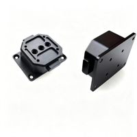 Kit de fixation rapide pour charge utile de drone en alliage d'aluminium, plaque de base à dégagement rapide pour drone, pour caméra gimbal, projecteur, boucle de fixation rapide
