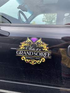 Araç ve kamyonlar için özelleştirilmiş UV dayanıklı su geçirmez manyetik çıkartma UV baskılı özel manyetik işaret - Product Image 6