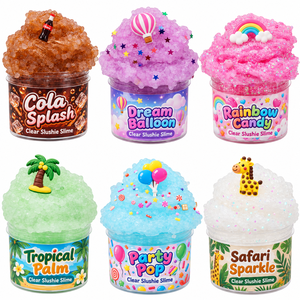 Suministros de Slime Personalizables al por Mayor, Kits de Slime DIY, Contenedores, Juguetes de Plastilina Suave No Tóxica para Niños, Regalos para Niños - Product Image 1