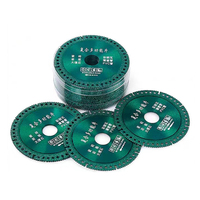 Lame de scie circulaire de qualité industrielle Disque de coupe diamanté pour carreaux de jade en granit béton-Meuleuse d'angle personnalisable OEM 100mm