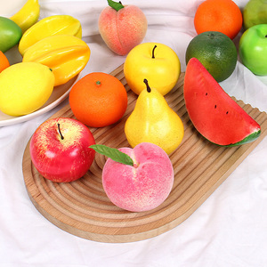 Modèles de fruits artificiels en mousse : raisins, pommes, bananes, oranges ; aides pédagogiques scolaires ; accessoires de décoration pour la photographie - Product Image 3