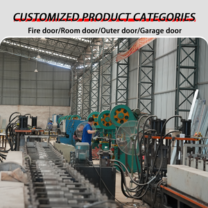 Puerta de acero inoxidable de Metal de moda Entrada frontal Decoración de hierro Puertas exteriores de seguridad para exteriores de acero para casas - Product Image 5