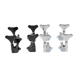 Clavijas de afinación 2R2L, afinadores sellados, cabezales de máquina de bajo para bajo de 4 cuerdas, accesorios de pieza de <span class=keywords><strong>guitarra</strong></span> negra - Product Image 3