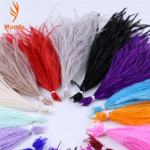 Venta al por Mayor de Borlas de Plumas de Avestruz de 10-15 cm, 100 Piezas/Paquete, para Disfraces, Costura, Decoración de Vestidos y Accesorios - Product Image 1