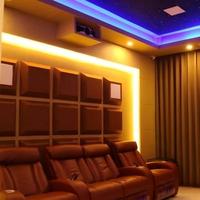 Ensemble de traitement acoustique professionnel, panneaux d'absorption acoustique en polyester de couleur personnalisée pour salle d'enregistrement et salle de conférence