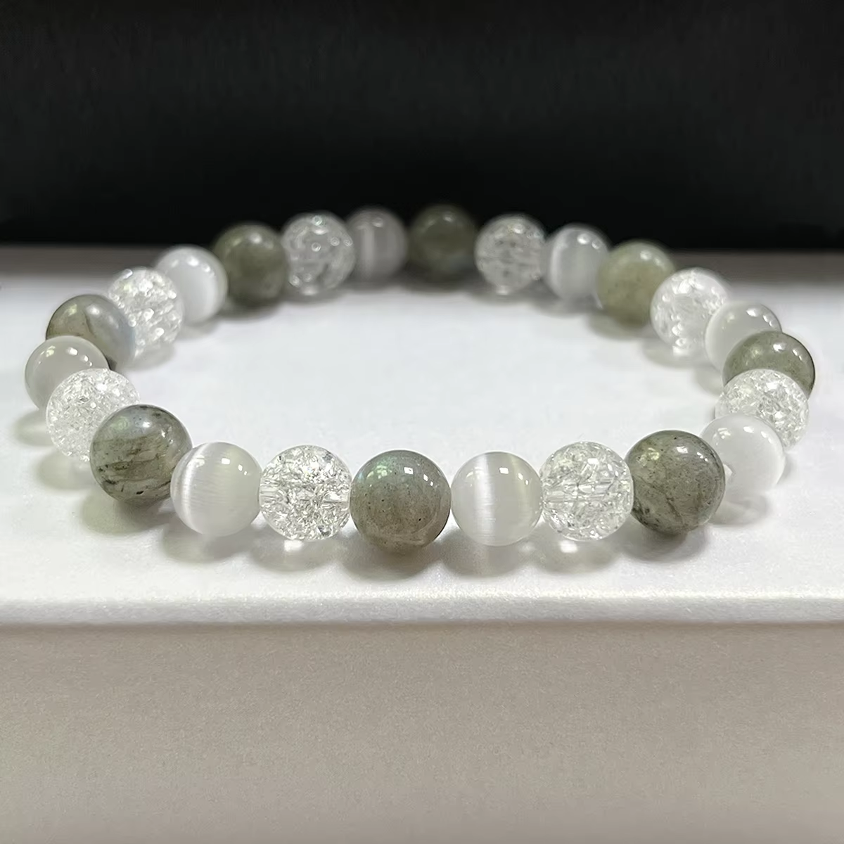Bracelet de guérison des travailleurs de lumière blancs