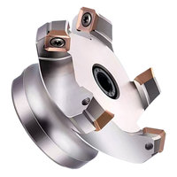 Tête de fraise à face indexable à 45 degrés KM12 pour inserts SEHT1204 SEKT1204 | Porte-outil de fraisage de surface métallique CNC