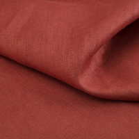 Lot de tissus en lin pur naturel 100% tissé, couleur unie, délavé à la pierre, style vintage français, pour robes d'été et vêtements, vente en gros