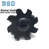 Lame de rainurage spécifique pour revêtement routier en asphalte 12525T10, fraise de route en carbure cémenté, Chine, rayon de braquage court