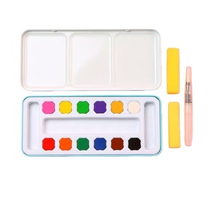 Pigmentos de <span class=keywords><strong>Acuarela</strong></span> Sólida, Compactadores de Polvo de <span class=keywords><strong>Acuarela</strong></span>, 28, 36 Juegos de Colores, Seguro, No Tóxico <span class=keywords><strong>y</strong></span> Lavable - Product Image 5