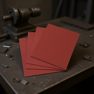 Feuille abrasive en corindon Ttake Ab1040, 230x280 mm, grain 180, pour ponçage des métaux - Product Image 3