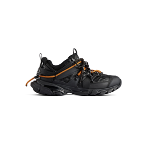 Multi Lace-Up Layered Sneakers With Rugged Chunky Sole Mesh And Synthetic Construction Casual Street Trainers For Urban Fashion - Product Image 5