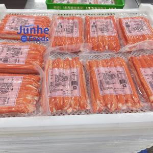 Bâtonnets de crabe Surimi congelés Produit de fruits de mer de qualité supérieure pour hot pot, sushi et salade, délicieuse <span class=keywords><strong>viande</strong></span> de crabe imitation - Product Image 5