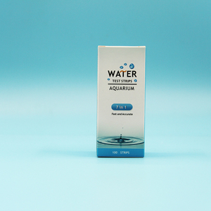 Caped 7-in-1 Aquarium Visbak Waterteststrip 100 tests Nitriet Nitraat Chloor <span class=keywords><strong>PH</strong></span> Watertester - Product Image 2
