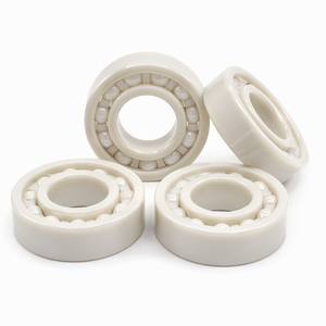 6004 Full Ceramic ZrO2 Bearing 20x42x12mm Open Corrosion Resistant Non <b>Magnetic</b> Insulating electrically insulating bearing - Product Image 2