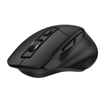 Souris d'ordinateur ergonomique 2.4Ghz + BT double mode 4000 DPI récepteur USB Plug Play 2.4G connexion sans fil LED rétro-éclairé Design moderne