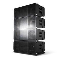 Sistem Suara Line Array 12 Inch untuk Jarak Jauh, Paket Speaker Line Array Lengkap untuk Proyek Pariwisata Budaya Teater Skala Besar