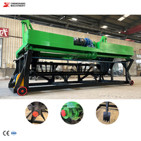 Compost Proton d'approvisionnement d'usine faisant la machine tourneur de compost d'engrais organique de fumier de poulet