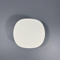 Boîte d'emballage en pulpe moulée blanche écologique, personnalisable avec logo, boîte cadeau de luxe avec couvercle et base, biodégradable, feuille d'or, recyclable, jetable
