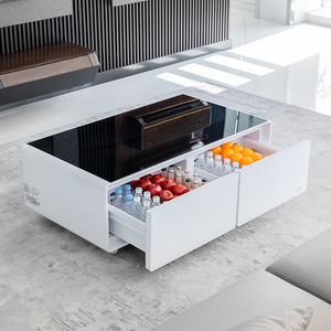 Salotto smart mobile frigorifero con 2 cassetti refrigerati tavolino <span class=keywords><strong>da</strong></span> caffè - Product Image 6
