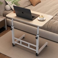 Plateau de lit pour ordinateur portable de qualité supérieure, fiable, avec hauteur réglable et surface de bureau inclinable, idéal pour les petits appartements, les hôpitaux et les voyages