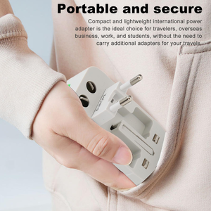 Multifunctional <b>Universal</b> Travel <b>Adapter</b> EU UK US AU AC Power Charger Outlet Converter Socket Plug Adaptor Connector - Product Image 5