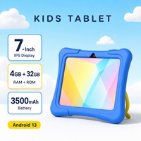 Tablette Android K7 PRO 2+32 Go, écran tactile HD de 7 pouces, tablette PC pour enfants