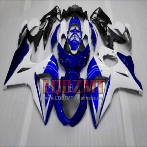 Kit de inyección para SUZUKI, accesorio para SUZUKI, modelo K9, 1000CC, 09, 10, 11, 12, 199No.131, <span class=keywords><strong>GSXR</strong></span>, <span class=keywords><strong>1000</strong></span>, 2013, <span class=keywords><strong>2014</strong></span>, GSXR1000, 2015, 2016, Azul, Blanco - Product Image 6