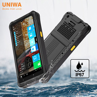 PDA Portátil con Windows 11 IOT, Pantalla de 6.5 Pulgadas, 8GB, 128GB, Escáner de Código de Barras 2D, Tableta Resistente para Servicio de Campo