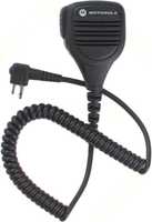 Microphone haut-parleur filaire étanche IPX-7 Motorola PMMN4029 avec protection anti-vent pour talkie-walkie DP1400 CP200D DEP450 P3688