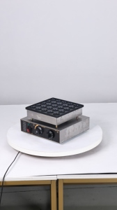 เครื่องทำไข่นกกระทาและวาฟเฟิลไฟฟ้าแบบ 25 หลุม รุ่นเชิงพาณิชย์ |   กระทะทำอาหารแบบไม่ติดกระทะ ร้อนเร็ว - Product Image 4