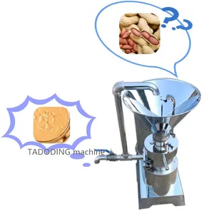 Máquina de procesamiento de mantequilla de maní para hacer mantequilla de Francia, máquina de leche de almendras, salsa de chile picante Sriracha