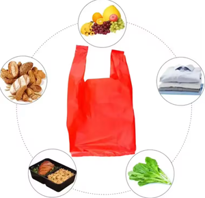 Bolsa de Plástico de Almidón de Maíz de Alta Calidad con Impresión a Color para Camisetas, Bolsa para Frutas y Verduras en Rollo - Product Image 5