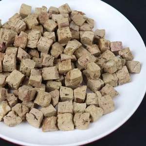 OEM/ODM อาหารสัตว์เลี้ยงแบบเม็ดจากตับวัวอบแห้ง โปรตีนสูง สำหรับแมวและสุนัข ขายส่ง - Product Image 2