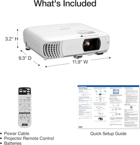 Proyector Home Cinema 980 de 3 Chips 3LCD 1080p, 4,000 Lúmenes de Brillo en Color y Blanco, para Streaming, Juegos y Sala Multimedia, Integrado - Product Image 4