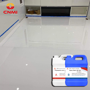 Resina poliaspártica de cristal transparente CNMI para revestimiento de suelo de garaje, resina de ácido poliaspártico súper antiamarillamiento para suelo metálico - Product Image 3