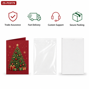 Carte de Noël pop-up 3D en papier, carte de vœux de fêtes, décoration saisonnière personnalisée - Product Image 6