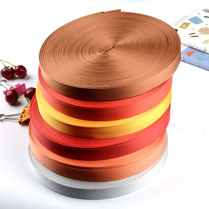 Оптовая продажа с завода, нейлоновая лента блестящих цветов, полиэтиленовый ремешок для сумок/одежды