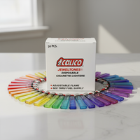 Nouvelles boîtes pliantes rondes avec couvercle, emballage en papier pour ligne d'emballage légère, avec gaufrage UV et pelliculage mat