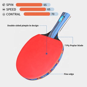 <span class=keywords><strong>Raquette</strong></span> de tennis de table 3 étoiles, ensemble de raquettes de <span class=keywords><strong>ping</strong></span>-<span class=keywords><strong>pong</strong></span>, plateau de tennis de table pour l'entraînement - Product Image 2