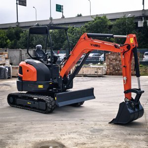 Mini-excavatrice 3,5T à châssis extensible, directement de l'atelier, petite pelle EURO5 pour la construction rurale et l'assistance à la récolte agricole - Product Image 2