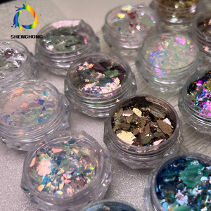 Pigmento en Polvo de Mica Perlada Acrílica Shenghong Súper Camaleón Aurora en Escamas para Brillo de Labios, Pintura, <span class=keywords><strong>Uñas</strong></span>, Cerámica SiO2 - Product Image 6