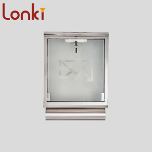 2023 Newest Wall mounted parcel letter box stainless steel parcel drop box for mail letter post parcel boxes mailbox