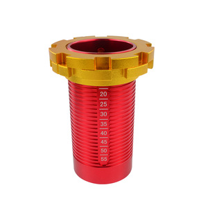 Kit de suspension fileté Poyracing avec support supérieur en aluminium rouge pour Honda Civic 88-00 – Système de réglage des amortisseurs - Product Image 3