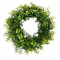 Guirlande suspendue tropicale en herbe artificielle LingKai, fleur en plastique pour la décoration de la maison, du jardin, de Noël, de la remise des diplômes et du printemps