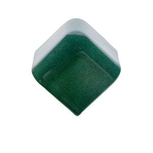 Azulejo Verde Marroquí para Esquinas, 4.5 x 4.5 x 4.5 cm, Acabado Brillante, Bordes Irregulares, 6 mm de Grosor - Product Image 5