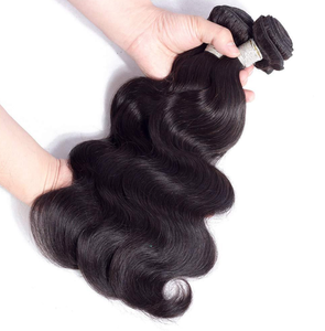 热销松散式人发接发身体波浪卷发自然色柔软丝滑质感 - Product Image 1