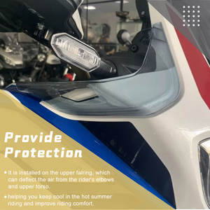 Déflecteur de vent de pare-brise de moto XXUN pour Honda CRF 1100L <span class=keywords><strong>Africa</strong></span> <span class=keywords><strong>Twin</strong></span> Adventure Sport 2020 <span class=keywords><strong>2021</strong></span> 2022 2023 Accessoires - Product Image 4
